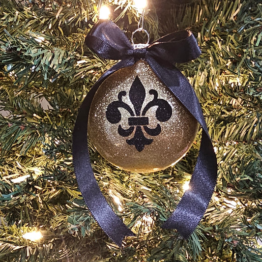 Fleur de Lis Christmas Ornaments | Christmas Ornament | Christmas | Gift | New Orleans | Louisiana | Mardi Gras