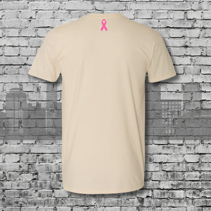 Cancer Awareness We Fight Together Natural Graphic Tee