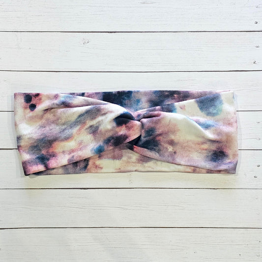 Tie Dye Twist Headband