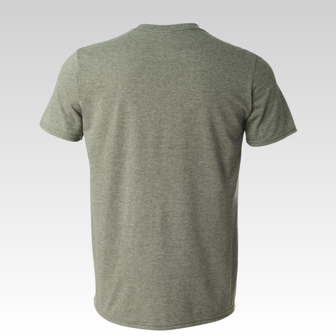 Beyond Lagniappe® Heather Military Green T-Shirt