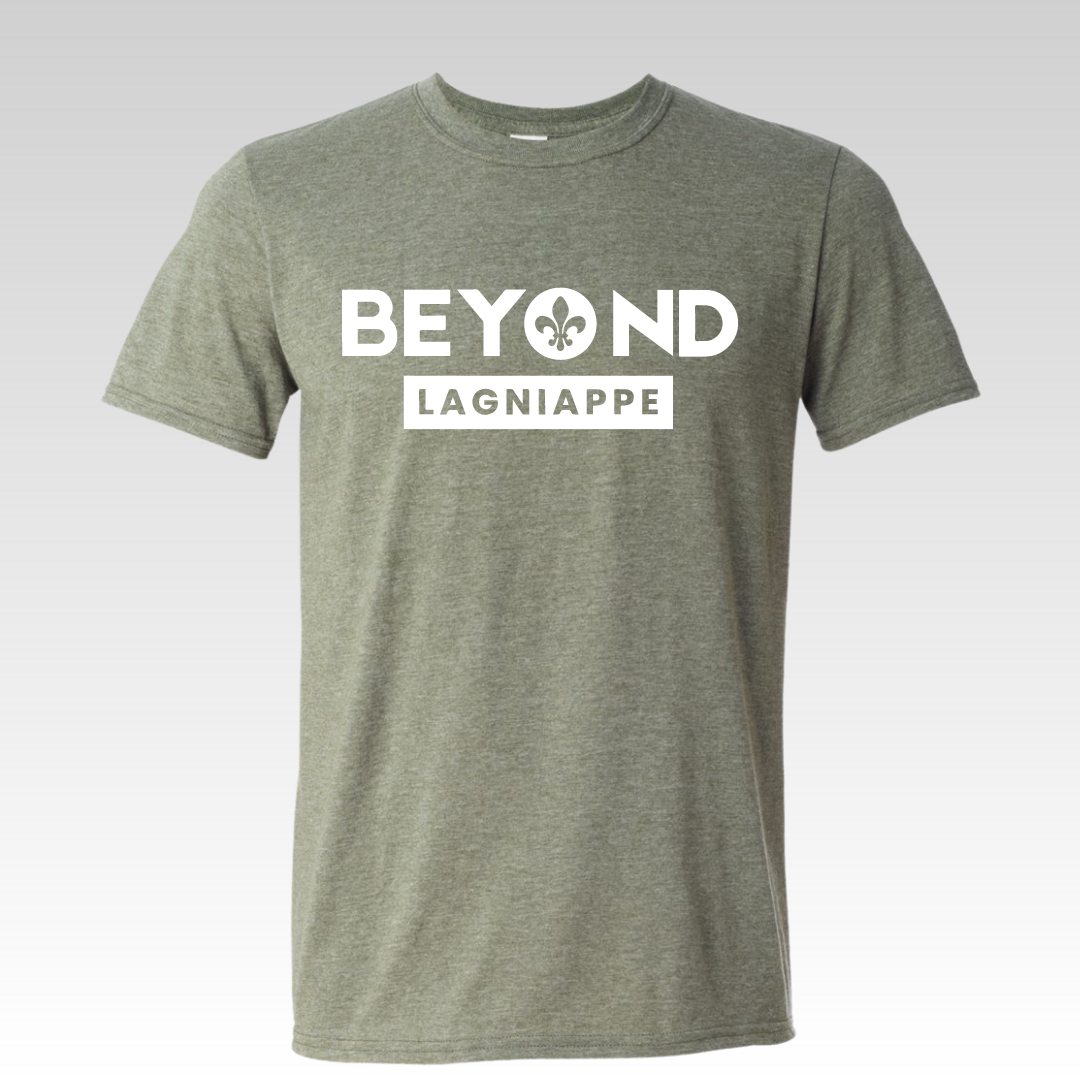 Beyond Lagniappe® Heather Military Green T-Shirt