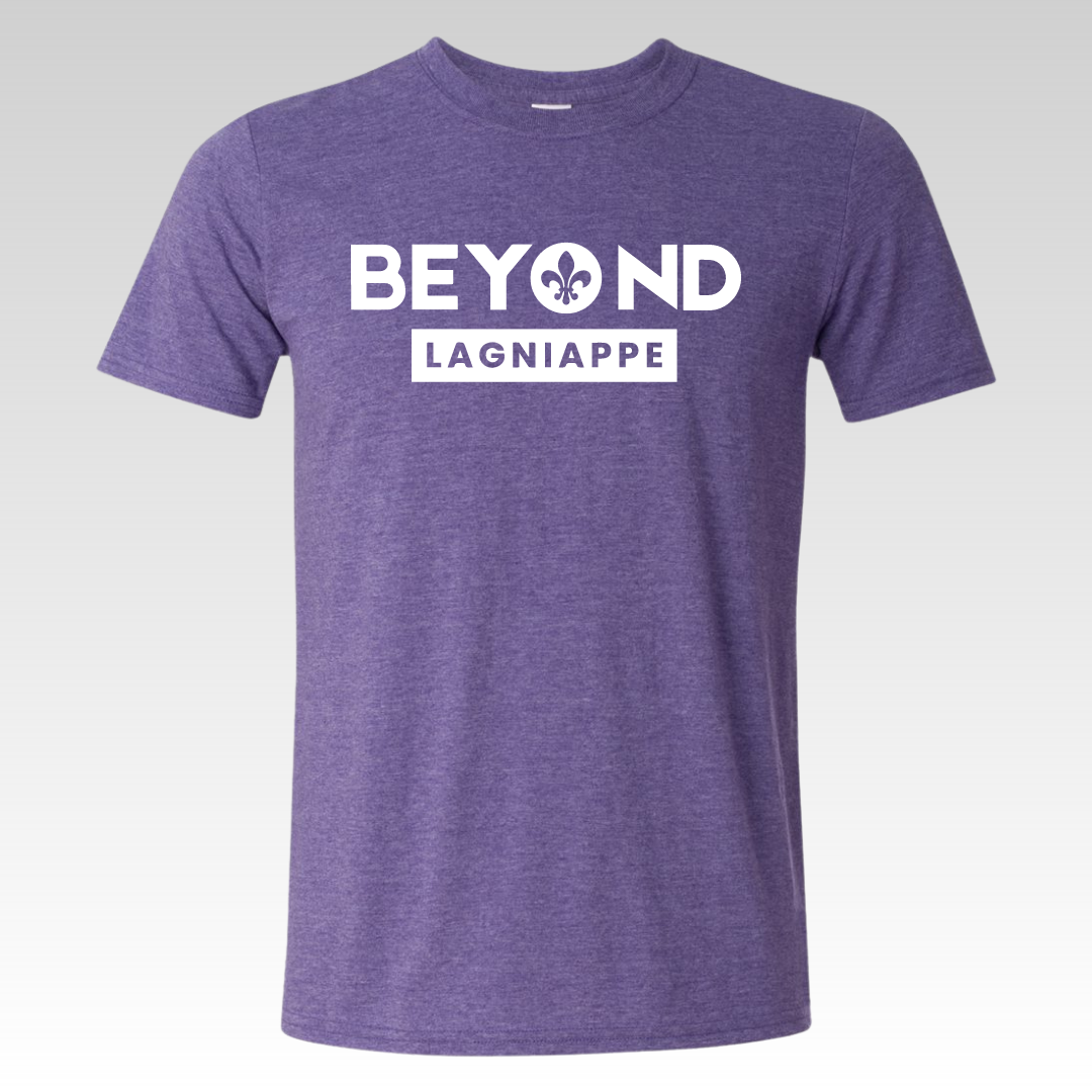 Beyond Lagniappe® Heather Purple T-Shirt