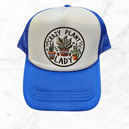 Crazy Plant Lady Foam Trucker Hat