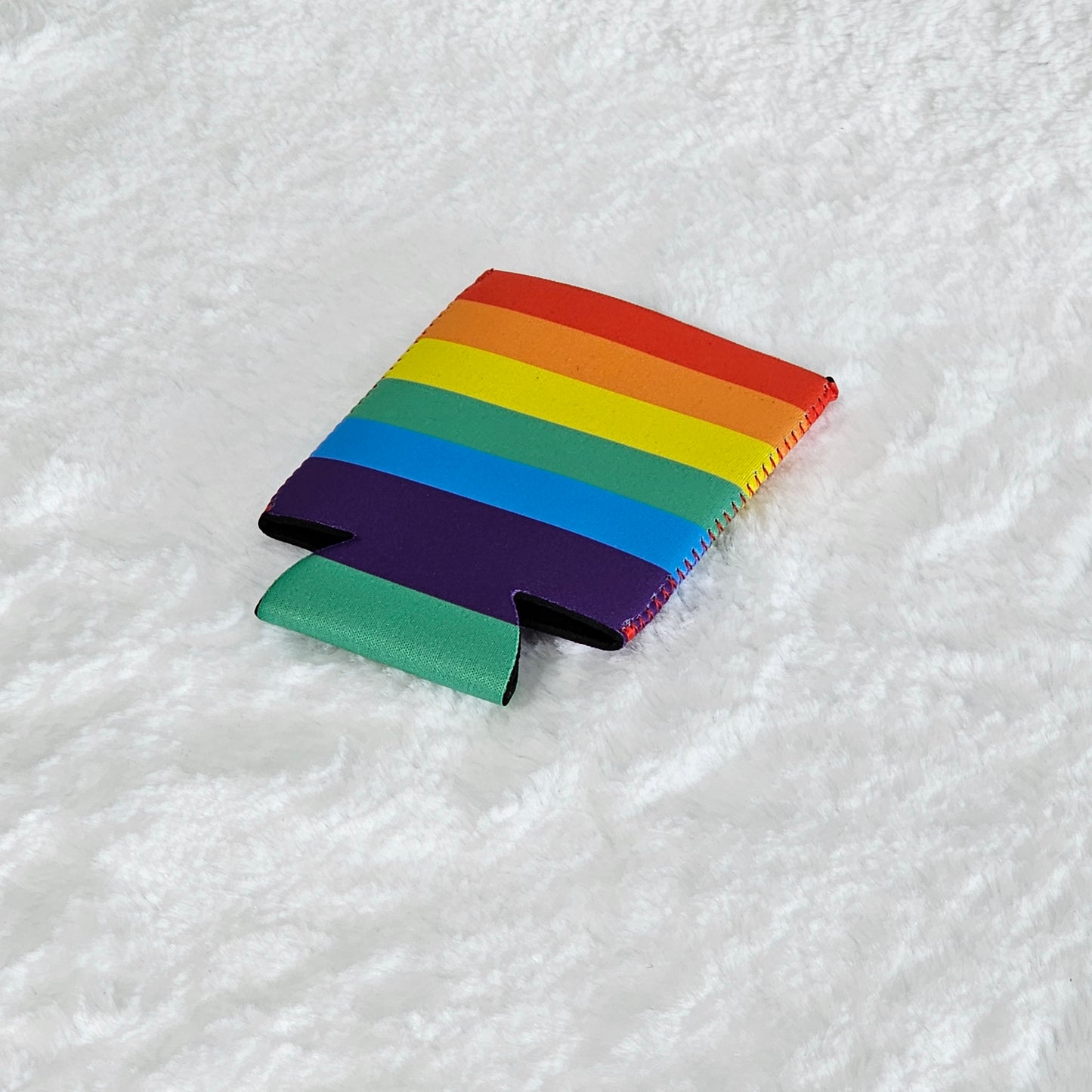 LGBTQ Pride Rainbow Koozie, Drink Cooler