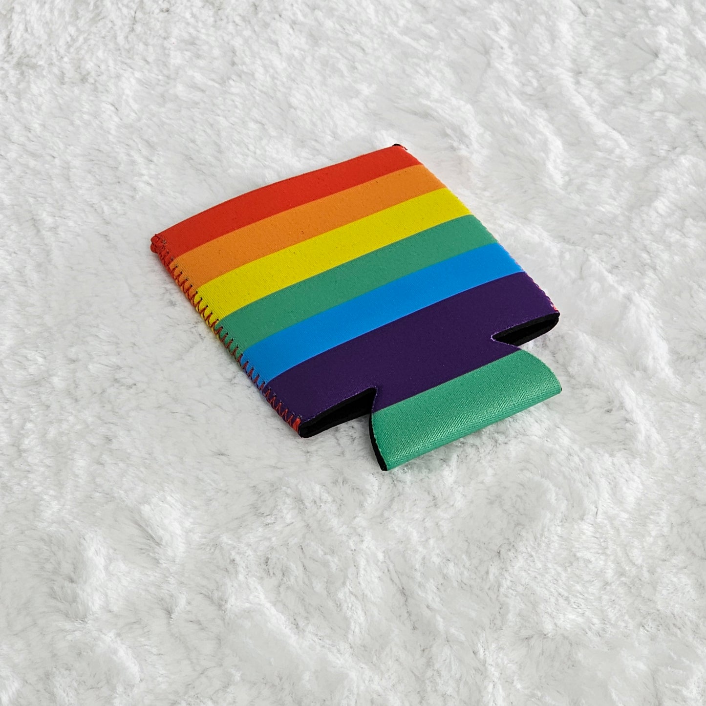 LGBTQ Pride Rainbow Koozie, Drink Cooler