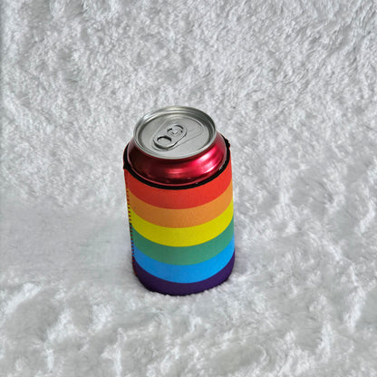 LGBTQ Pride Rainbow Koozie, Drink Cooler