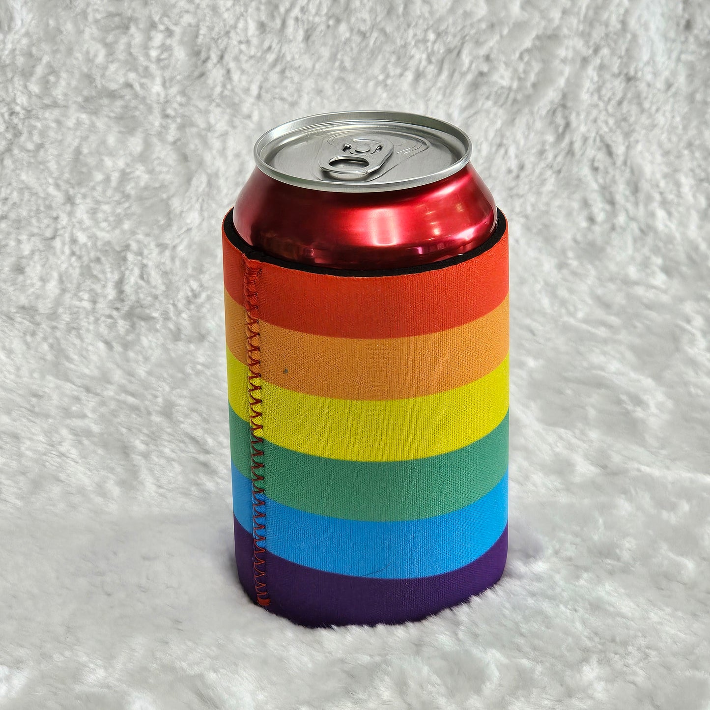 LGBTQ Pride Rainbow Koozie, Drink Cooler